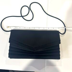 Simple black clutch STAR brand